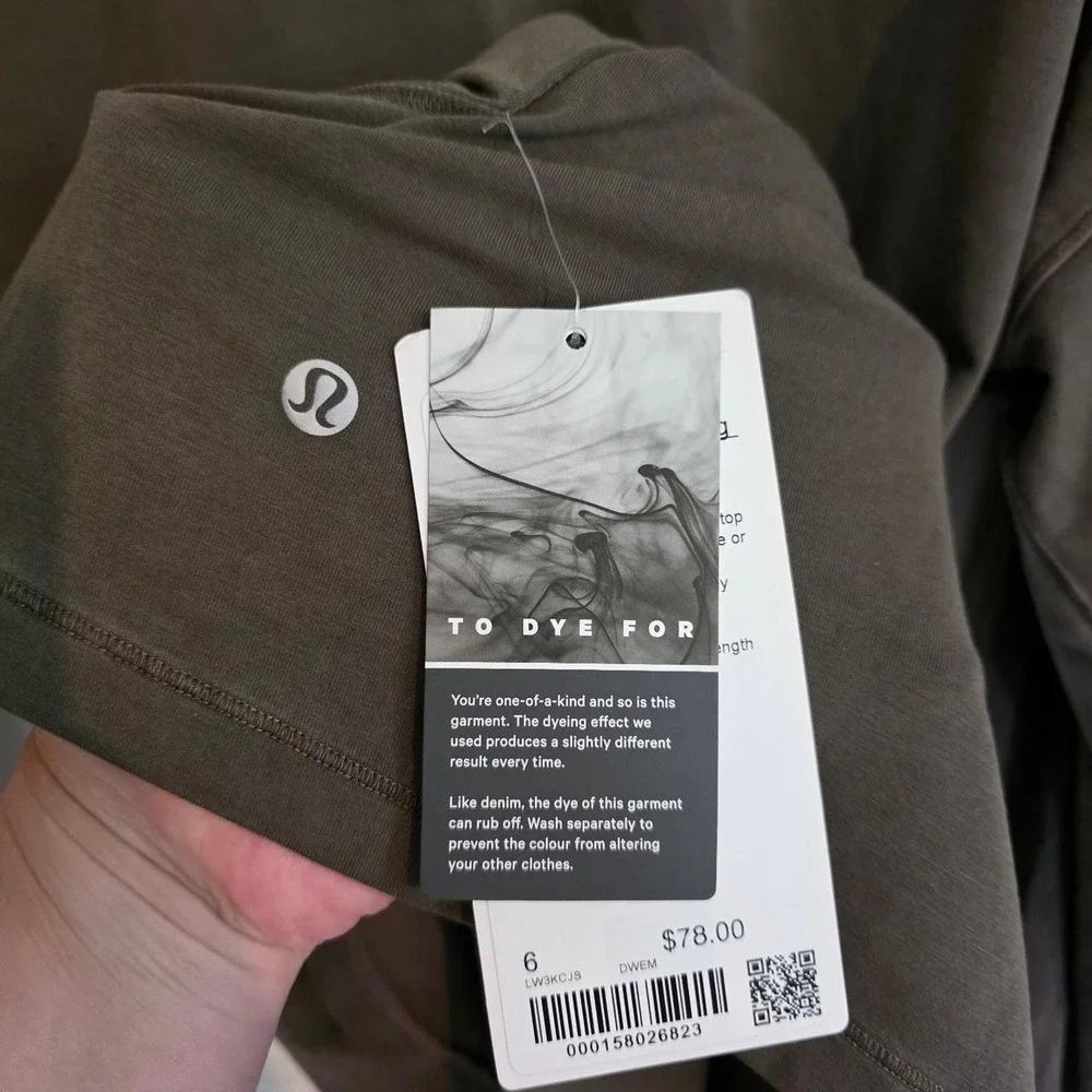 Lululemon Easy Set Relaxed Oversize Long Sleeve Top
